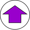 Purple arrow